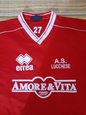 Maglia calcio lucchese allenamento erreà Amorece vita taglia XL errea