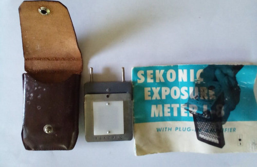 Sekonic exposure meter with - exposure,