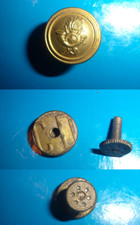 REGIA GUARDIA DI FINANZA Bottone singolo controspallina Croce Savoia CD bottoni