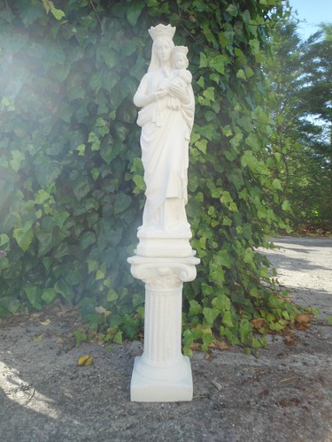 Scultura madonna del carmine - del,