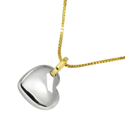 Collana pomellato cuore - collana, 18k