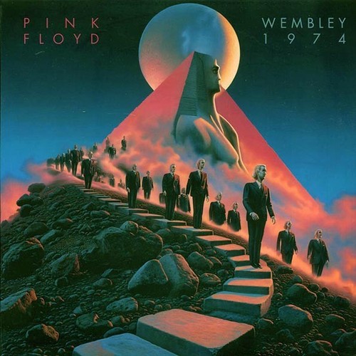 Pink floyd wembley 1974 dark - pink,