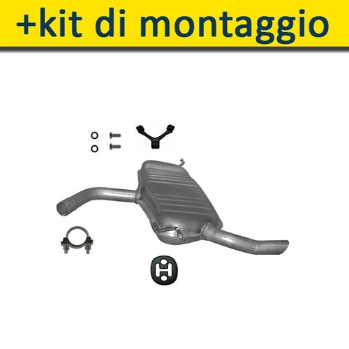 Silenziatore marmitta - silenziatore,