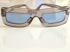 Occhiale da sole vintage Moschino modello M3624-S-B Made in Italy strass