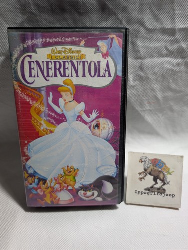 Vhs cenerentola disney - vhs,