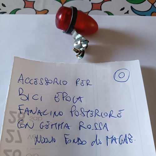 Fanalino lucciola bici - fanalino,