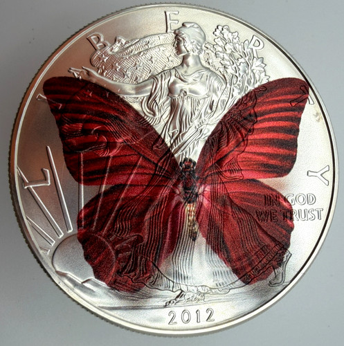 Incredibile farfalla rossa - ,