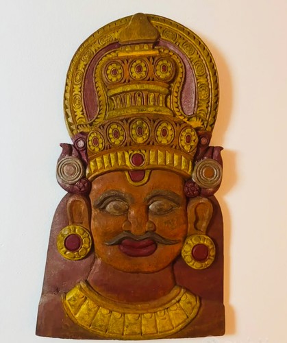 Maschera legno intagliato - maschera,
