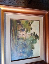 Quadro Ad Olio Anni 1920/30