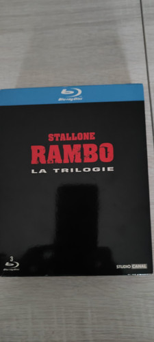 Coffret rambo trilogie blu ray - trilogie,