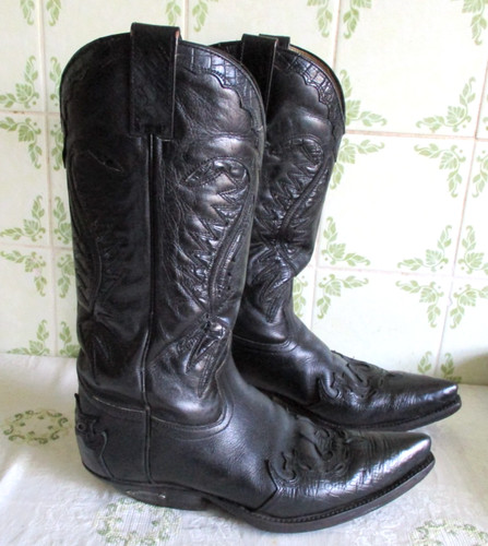 Stivali cowboy sendra - da, neri