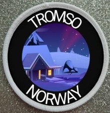 3" Tromso Norway Iron / Sew On