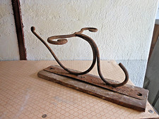 Attaccapanni legno ferro - ferro, da