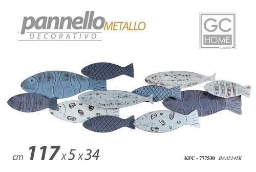Quadro metallo parete pannello - parete,