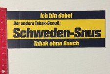 Adesivo/Sticker: Svezia-Snus -