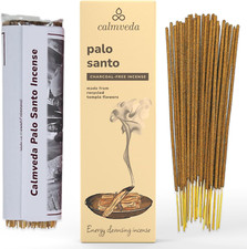 Bastoncini Incenso Palo Santo - (80 Incenso Naturale) Pulito Niente Carbone Ince