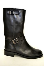 STIVALI UOMO STILE BIKER 100%