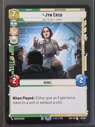 Star wars unlimited jyn - star,