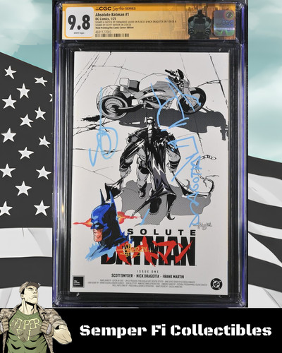 Absolute batman cgc 9 8 - absolute,