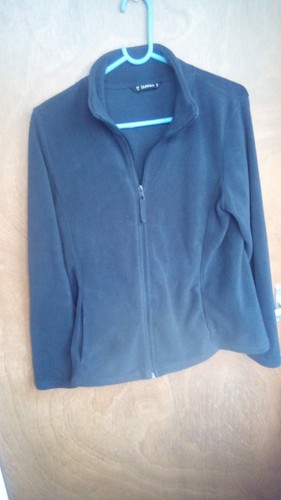 Giacca pile unisex blu scuro