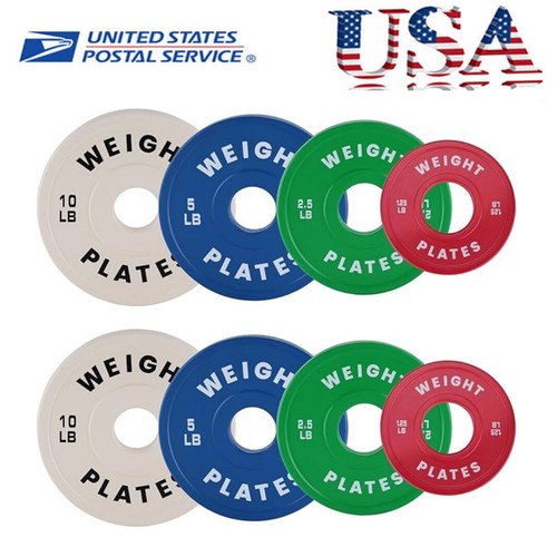 Change plates 25lb - 2.5lb, 5lb