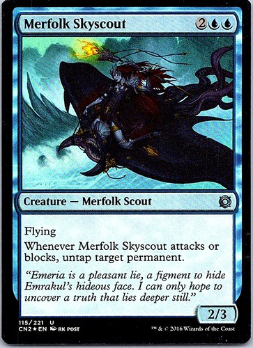 Merfolk skyscout foil cn2 - merfolk,