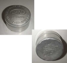 SCATOLA IN LATTA ALLUMINIO OROSAN -FARMACEUTICA POLVERE x SANITA' BOCCA TIN BOX