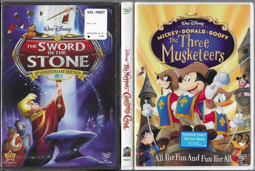 Dvd disney three - dvd's,