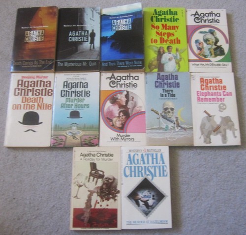 Lot agatha christie - 13,