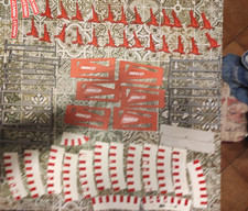 Slot car Ninco lotto piloni sopraelevata, ponte, muretti e cordoli