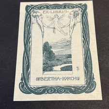 ex libris litografia di Fritz