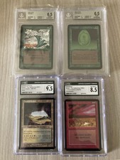 Magic The Gathering Vintage Alpha Graded Beckett CGC Near Mint Limited Rare
