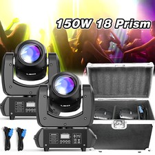2x 150W 18 prisma gobo testa mobile fascio luce RGBW DMX palco luce festa matrimonio