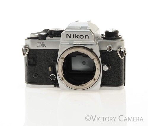Nikon chrome camera body - nikon, fa