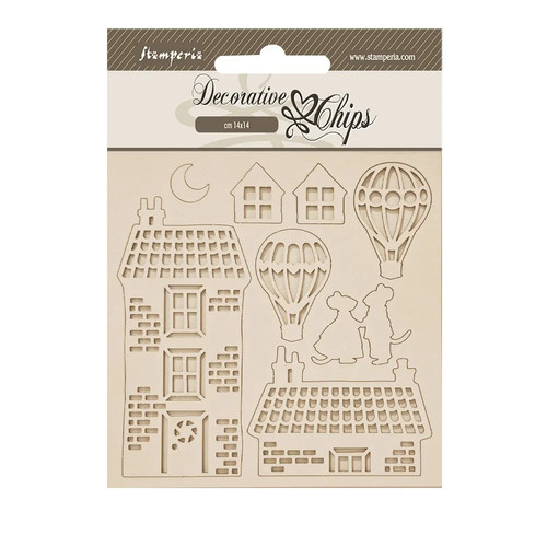 Stamperia decorative chips - decorative,