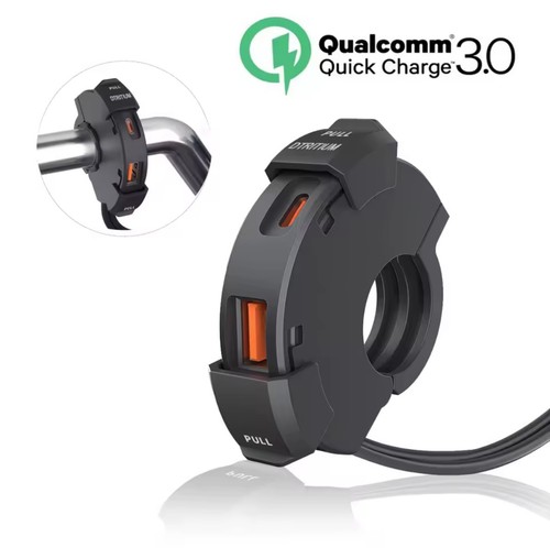Caricatore moto 12v usb - moto, usb-c