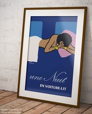 🚂 Poster Villemot Una Notte