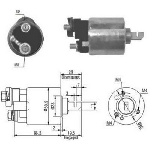 Elettromagnete motore - cv,