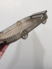 Vassoio In Silverplate Anni 50