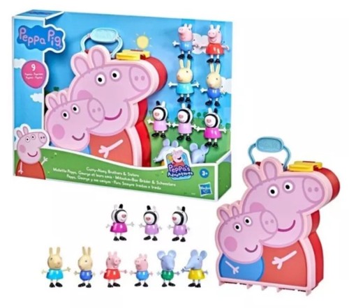 Peppa pig carry - pig, brothers