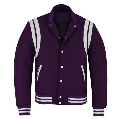 Giacca unisex varsity viola - giacca,