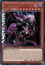 ANIMA OCCHI ROSSI • (Red-Eyes Soul) • Ultra R • MP24 IT260 • 1Ed • Yugioh!