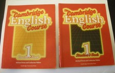 set 2 libri  the ENGLISH CAMBRIDGE COURSE 1  swan e walter  BOOK INGLESE