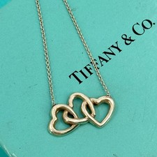 Collana catena triplo cuore