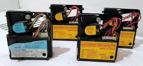 Comparative coin acceptor