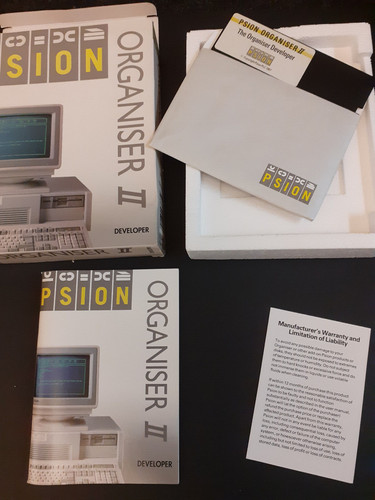 Confezione psion organizer - confezione,