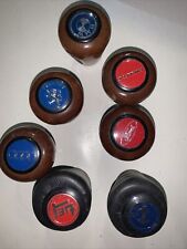 Pomelli Cambio In Legno O Pelle D’epoca della Personal.Prezzo cadauno.