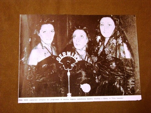 Trio lescano negli anni 30 - trio, '30
