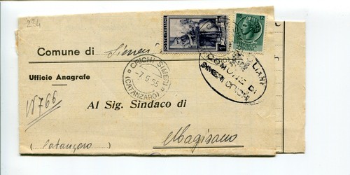 1955 italia lavoro comune - italia,