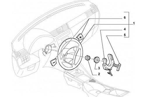 71718768 pulsantiera fiat - pulsantiera,